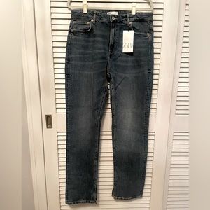 NEW! Zara Split Hem Jeans - Size 12
